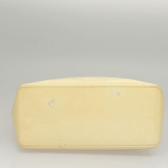 LOUIS VUITTON Monogram Vernis Reade PM Hand Bag Perle M91336 - Picture 9 of 13